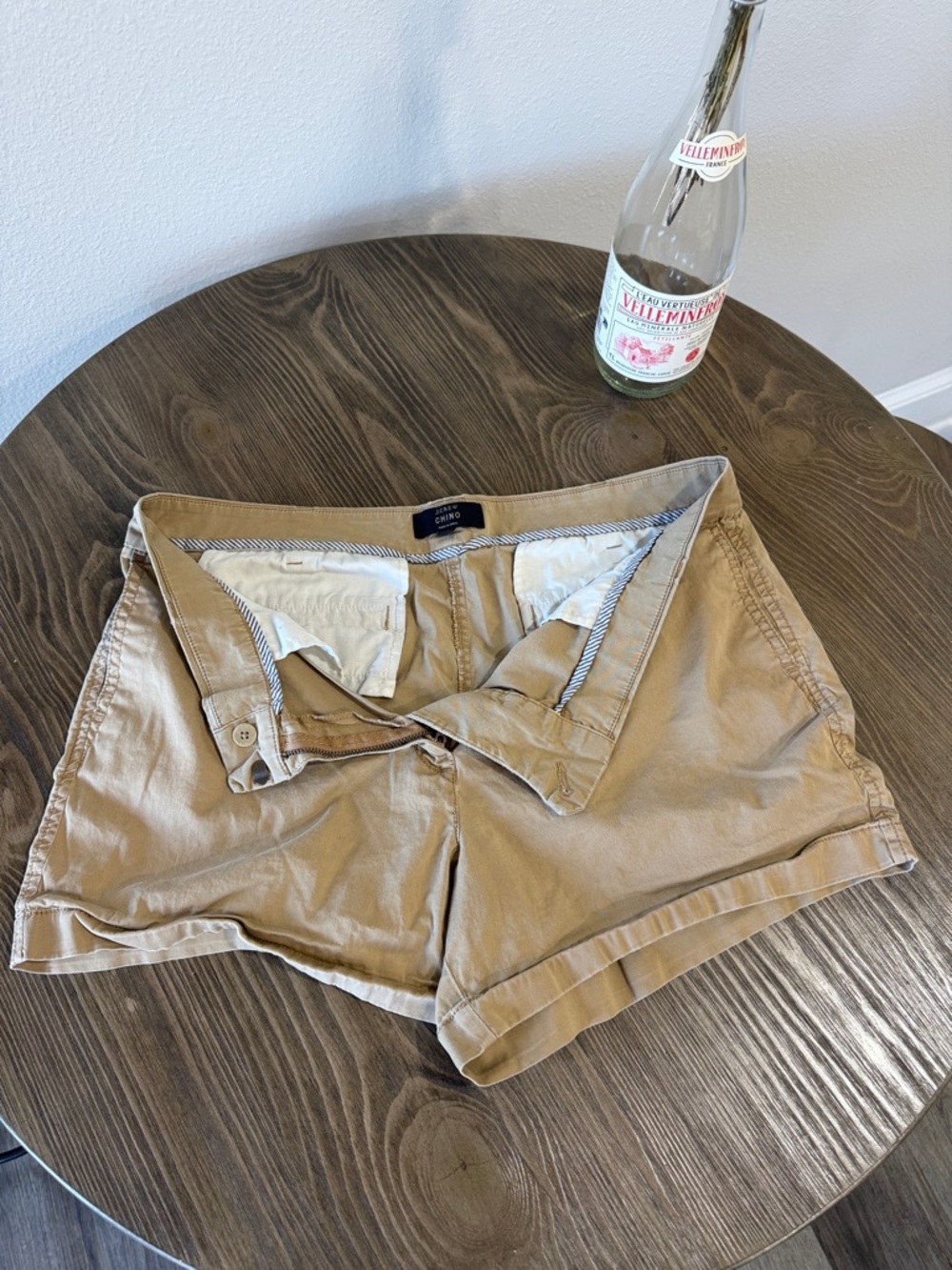 EUC! J.Crew Khaki Chino Shorts Women’s Size 14 Approx. 3.5” Inseam